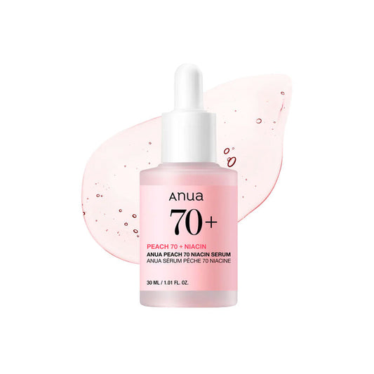 Anua Peach Serum brightening formula