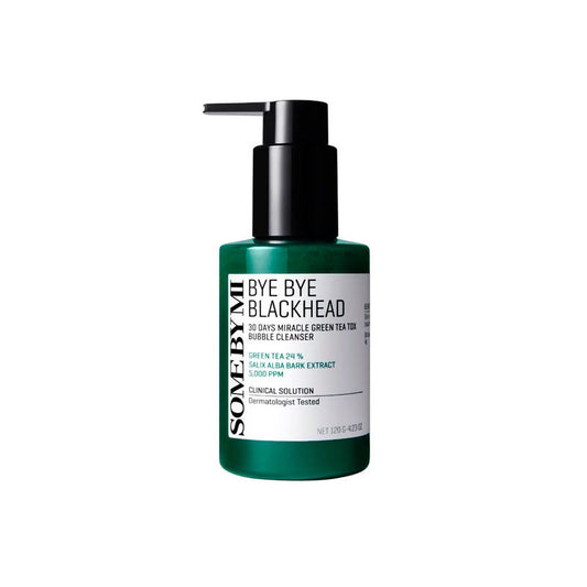 SOME BY MI Bye Bye Blackhead Bubble Cleanser 120g with natural BHA for blackhead removal