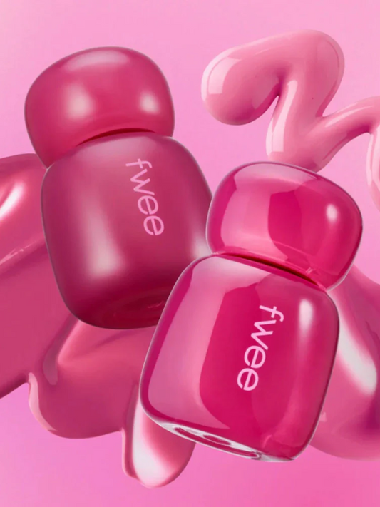 fwee Pink Obsession Lip Tint tube showing lightweight formula