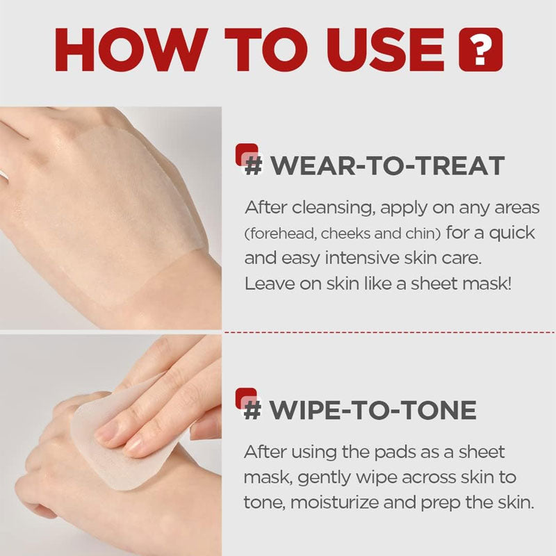 Mediheal Enzyme Pad exfoliation and blackhead removal