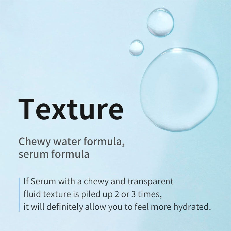 mixsoon Glacier Water Hyaluronic Acid Serum moisture film technology for barrier support