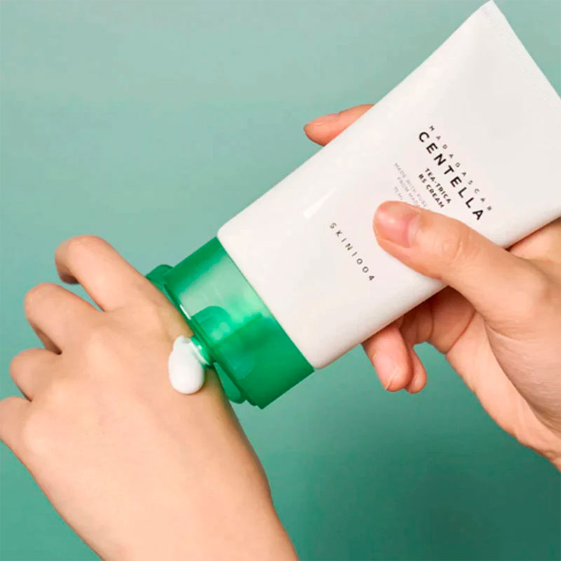 SKIN1004 B5 Cream with tea tree for acne-prone skin