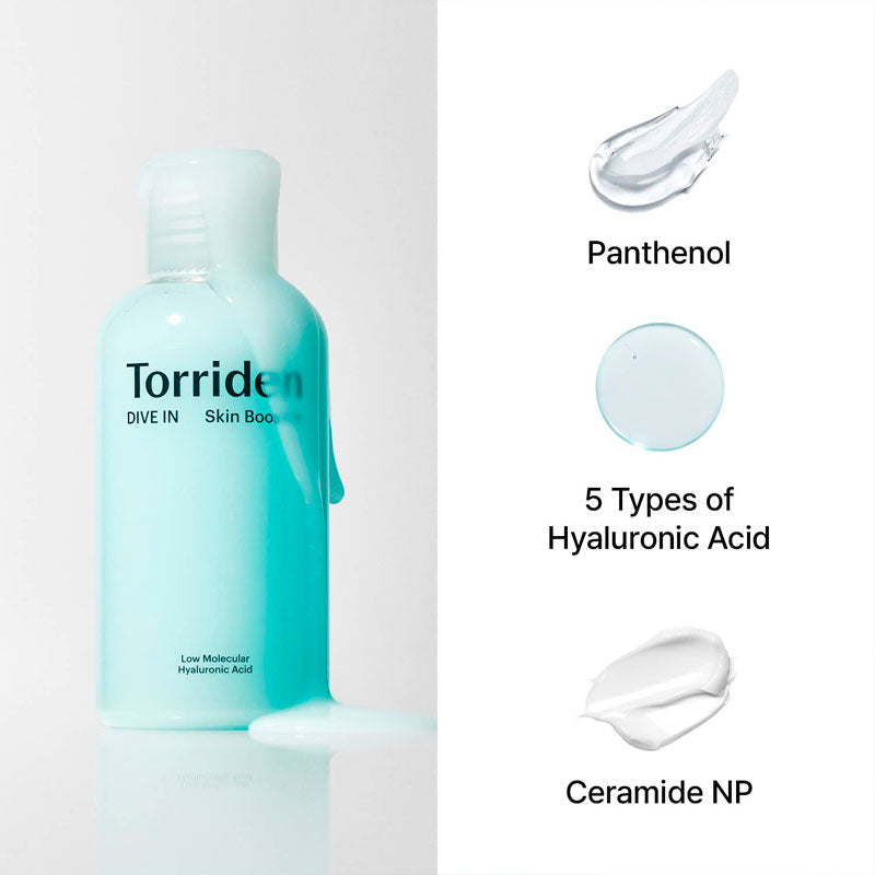 Torriden Dive-In Hyaluronic Acid Skin Booster with Ceramide for deep moisture