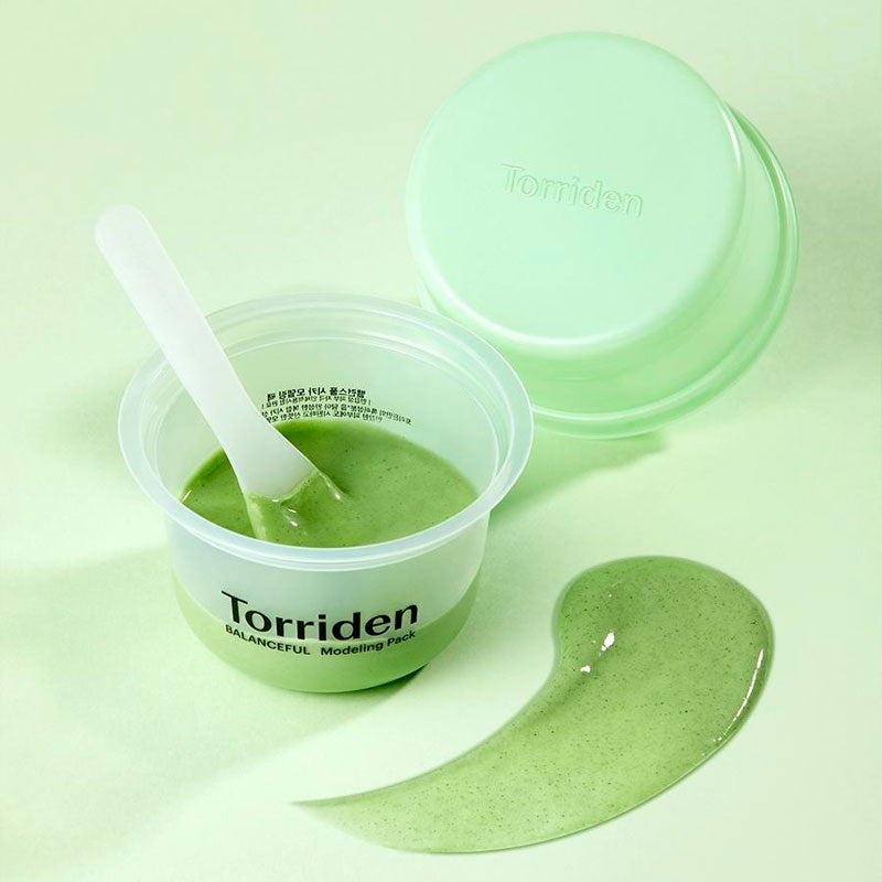 Torriden Balanceful Cica Modeling Pack hydrating rubber mask with Centella