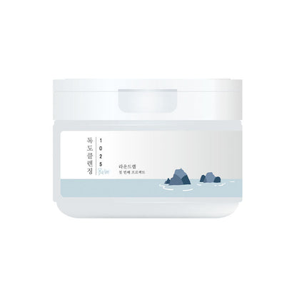 Round Lab Dokdo Cleansing Balm 100ml sherbet texture and packaging
