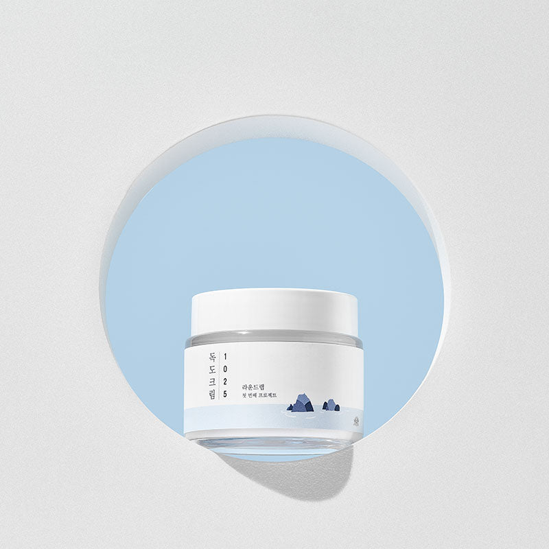 Round Lab Dokdo Cream with ceramides and minerals