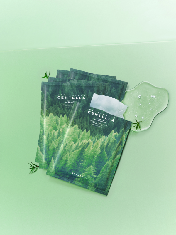 SKIN1004 Tea-Trica Mask for oily and acne-prone skin