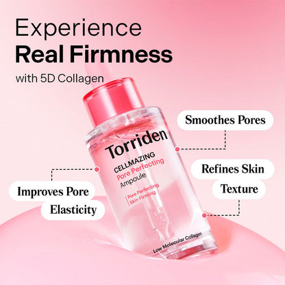 Torriden Cellmazing Pore Perfecting Ampoule 30ml with PHA and LHA exfoliants