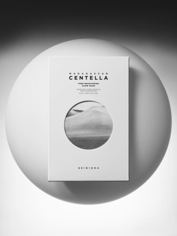 SKIN1004 Madagascar Centella Tone Brightening Glow Mask packaging