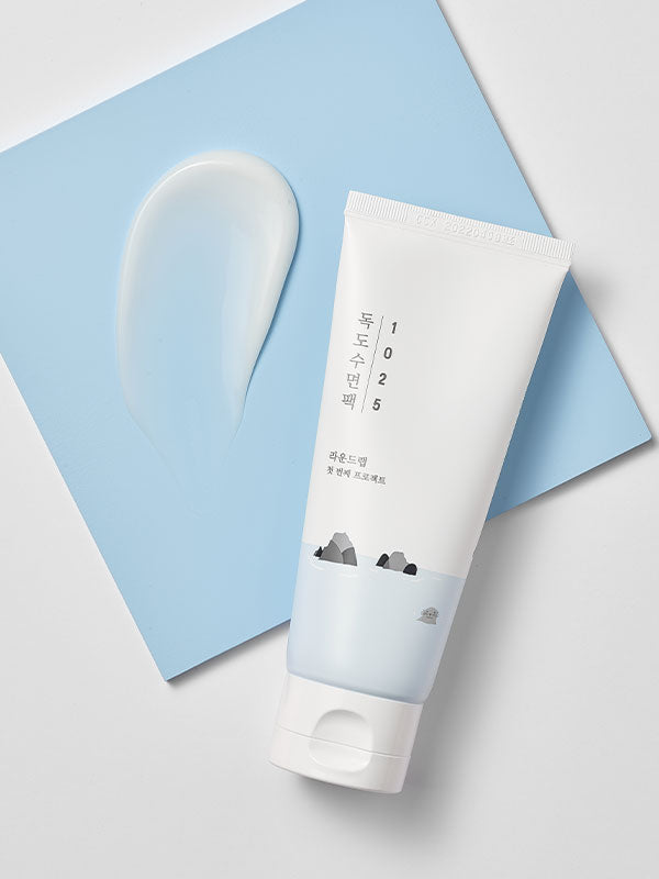 Round Lab 1025 Sleeping Pack gel texture formula
