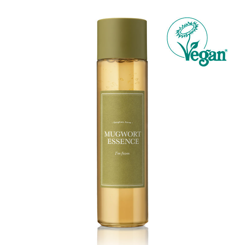 I'm From Mugwort Essence 160ml vegan-certified soothing essence for sensitive skin