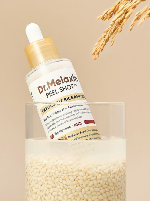 Dr.Melaxin Peel Shot Exfoliating White Rice Ampoule