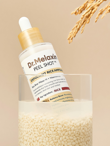 Dr.Melaxin Peel Shot Exfoliating White Rice Ampoule