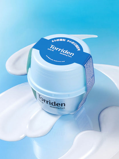 Torriden Dive-In Low Molecular Hyaluronic Acid Modeling Pack 25g powder-to-gel formula
