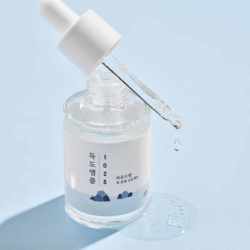 Round Lab Dokdo Ampoule with mineral-rich formula