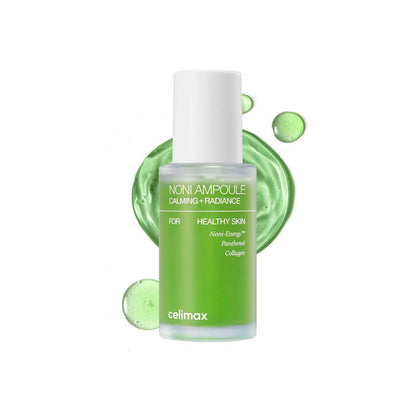 celimax The Real Noni Energy Ampoule 30ml with ceramides and hyaluronic acid