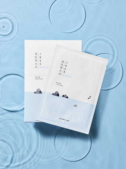Round Lab 1025 Dokdo Water Gel Mask packaging