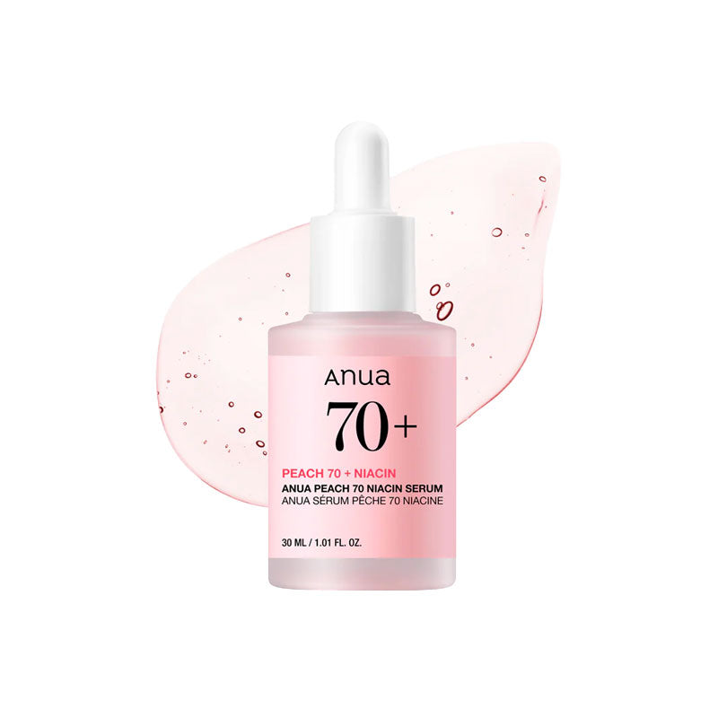 Anua Peach Serum brightening formula