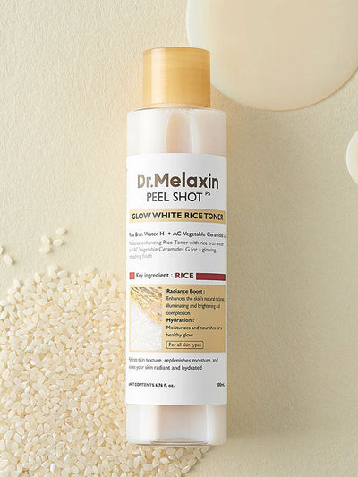 Dr.Melaxin Peel Shot Glow White Rice Toner 200ml-0