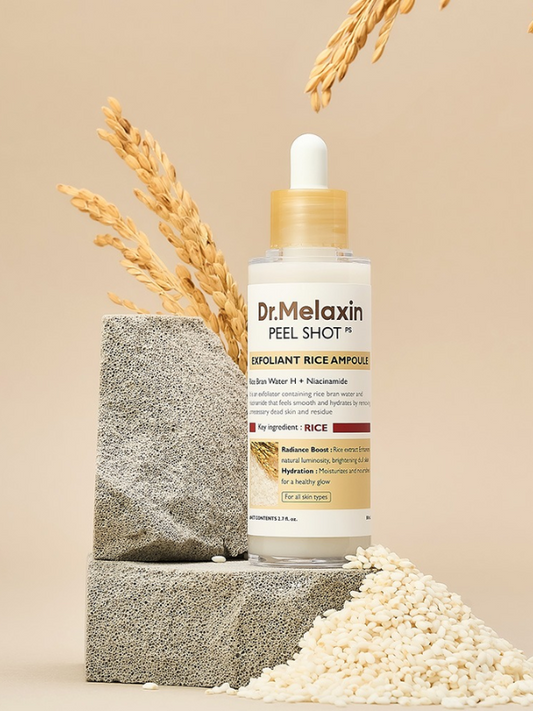 Dr.Melaxin Peel Shot Exfoliating White Rice Ampoule