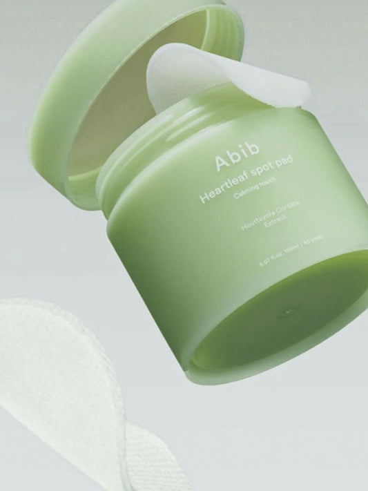 Abib Heartleaf Spot Pad Calming Touch jar
