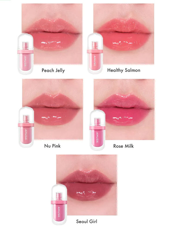 Amuse Jel-Fit Tint shade range 