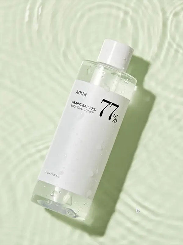Anua Heartleaf 77% Soothing Toner 250ml bottle