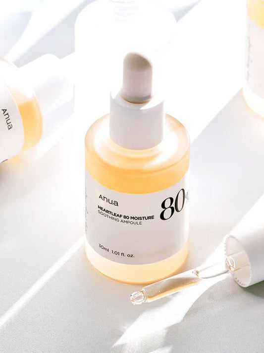 Anua Heartleaf 80% Ampoule with Houttuynia Cordata for sensitive skin