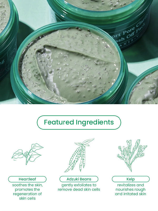 Axis-y Pore Clarifying Pack texture and application