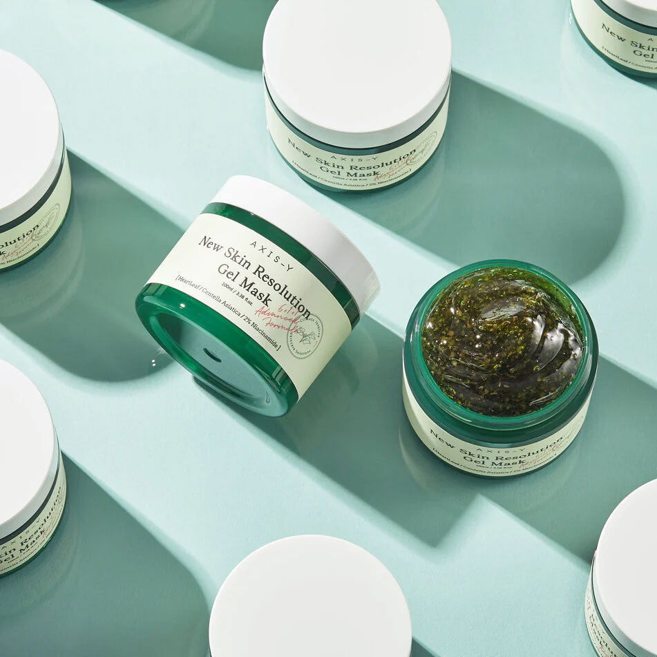 Axis-y Gel Mask soothing and repairing results