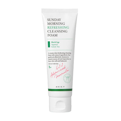Axis-y Sunday Morning Refreshing Cleansing Foam 120ml tube