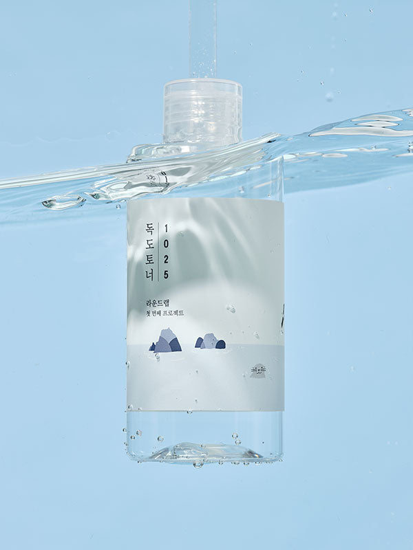 Round Lab Dokdo Toner gentle exfoliating benefits
