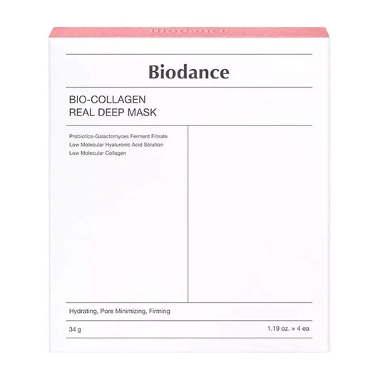 Biodance Bio-Collagen Mask packaging with collagen and hyaluronic acid
