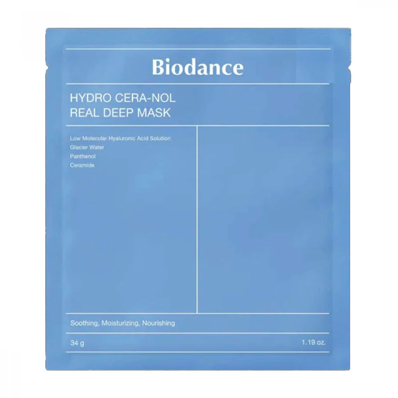 Biodance Cera-nol Mask cooling and soothing benefits for sensitive skin