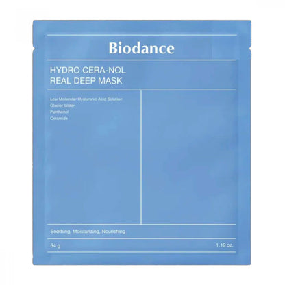 Biodance Cera-nol Mask cooling and soothing benefits for sensitive skin