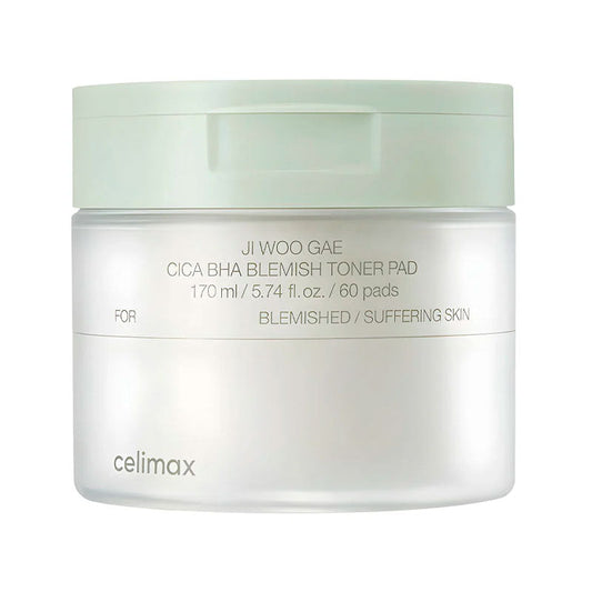 celimax Cica BHA Blemish Pad with triple acid complex