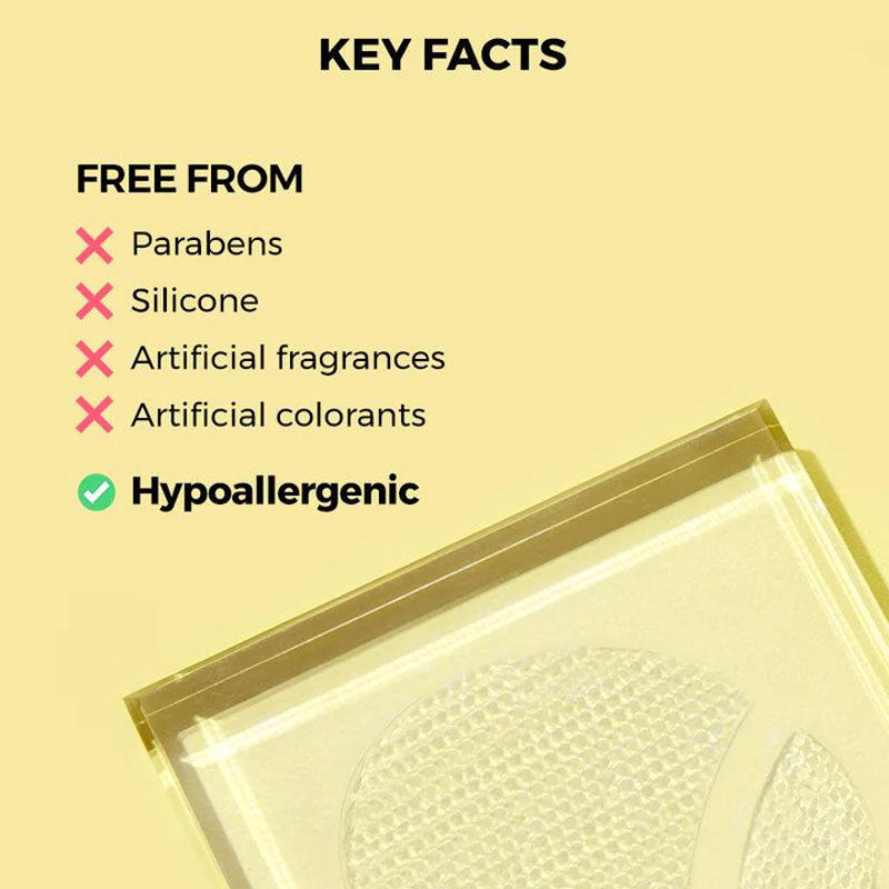 COSRX Snail Eye Patch application on under-eye area