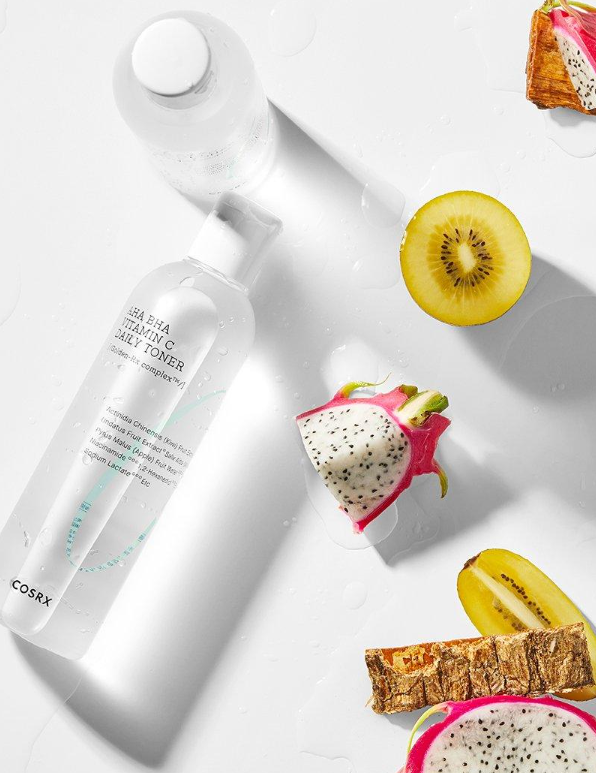 COSRX AHA BHA Vitamin C Toner exfoliating formula