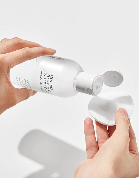 COSRX AHA BHA Toner texture and application