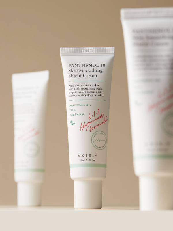 Axis-y Panthenol 10 Skin Smoothing Shield Cream Korean lightweight barrier cream