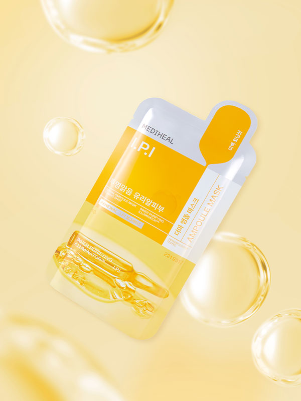Mediheal Derma Ampoule Mask I.P.I packaging