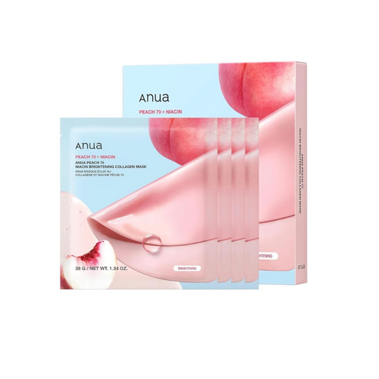 Anua Peach Niacin Mask with PEACHINIA complex