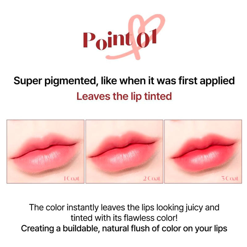 Etude House Dear Darling Marker Tint color swatches