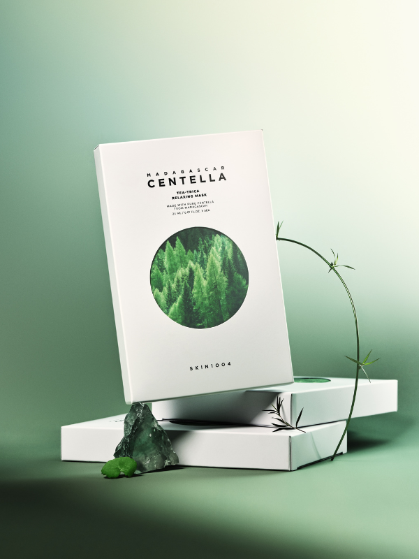 SKIN1004 Madagascar Centella Tea-Trica Relaxing Mask packaging
