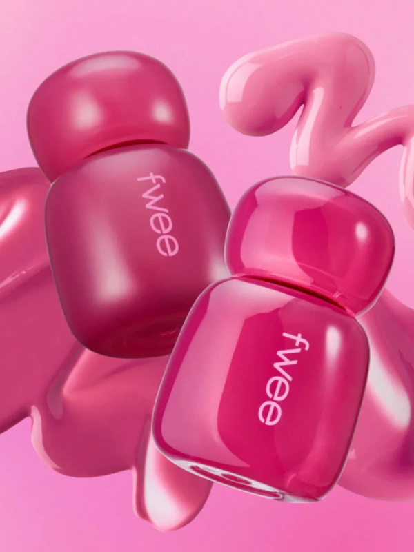 fwee Pink Obsession Lip Tint tube showing lightweight formula