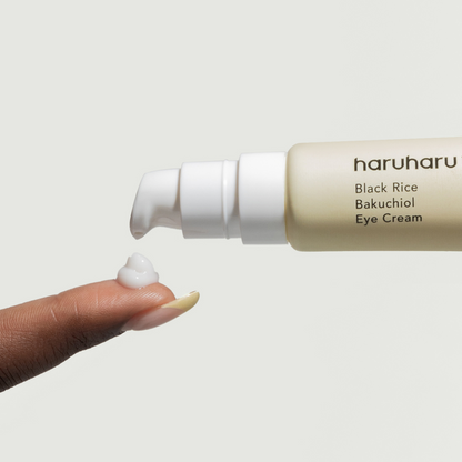 Haruharu Wonder Bakuchiol Eye Cream with fermented black rice and Niacinamide