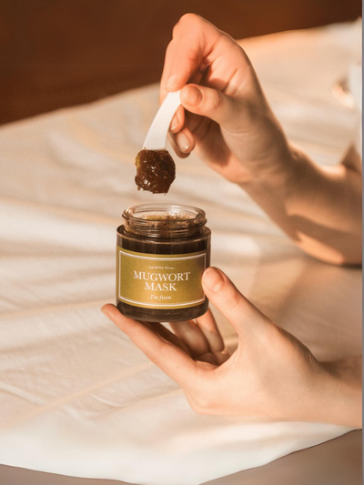 I'm From Mugwort Mask jar with Korean mugwort