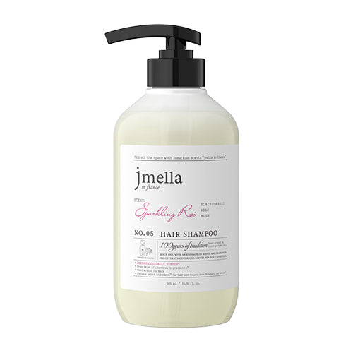 Jmella In France Sparkling Rose Hair Shampoo 500ml bottle Image