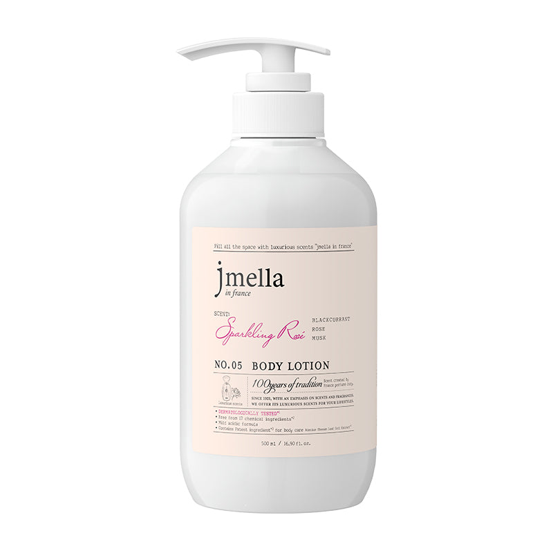 Jmella In France Sparkling Rose Body Lotion 500ml bottle