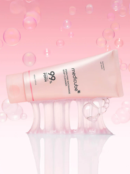 medicube PDRN Pink Niacinamide Whip Cleanser 120g-2